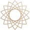 Ekena Millwork Eleanor Wood Fretwork Pierced Ceiling Medallion, Alder, 24"OD x 9 1/4"ID x 3/8"T CMWP24X24X0375EAAL - alternate 1